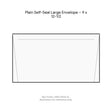 Plain Self-Seal Large Envelope – 9 x 12-1/2 product image