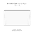 Plain Self-Seal Side Seam Envelope – 9-1/4 x 4-1/2 product image