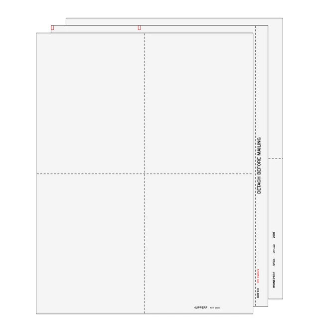 1099-R Distributions from Pensions, etc. - 3-part Set (Blank Copies)