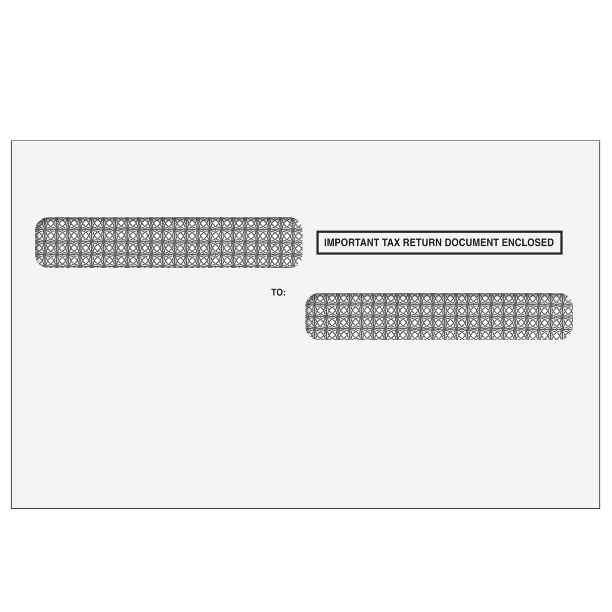 1099-R Envelope - 4up Quadrant (for Inserting Equipment) - 500 Qty
