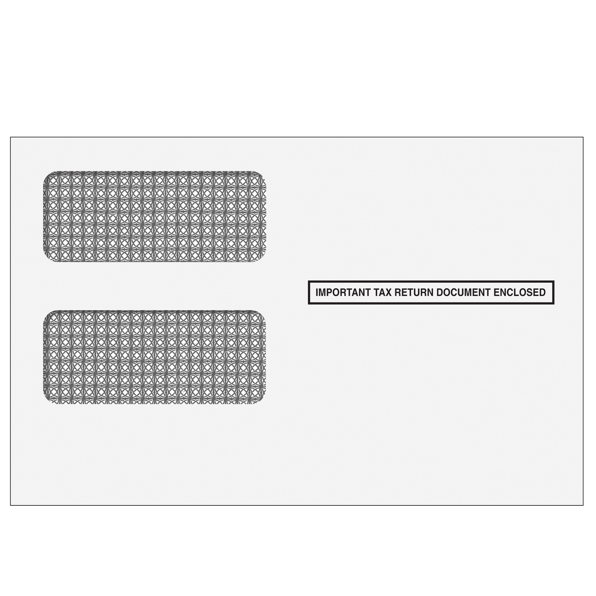 2up 1099 Double Window Envelope (Self Seal) - 25 Qty