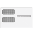 2up 1099 Double Window Envelope (Self Seal & Tamper Evident)