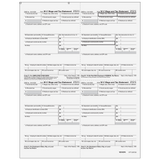 W2 4up Quadrant Employee Copies C/B/2/2
