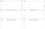 Print-to-Mail Blank Check Stock Z-Fold Blank Pressure Seal Checks – 8½ × 11