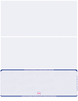 Bottom Check Stock Scallop VOID Hologram Blank Business Checks – Best Security