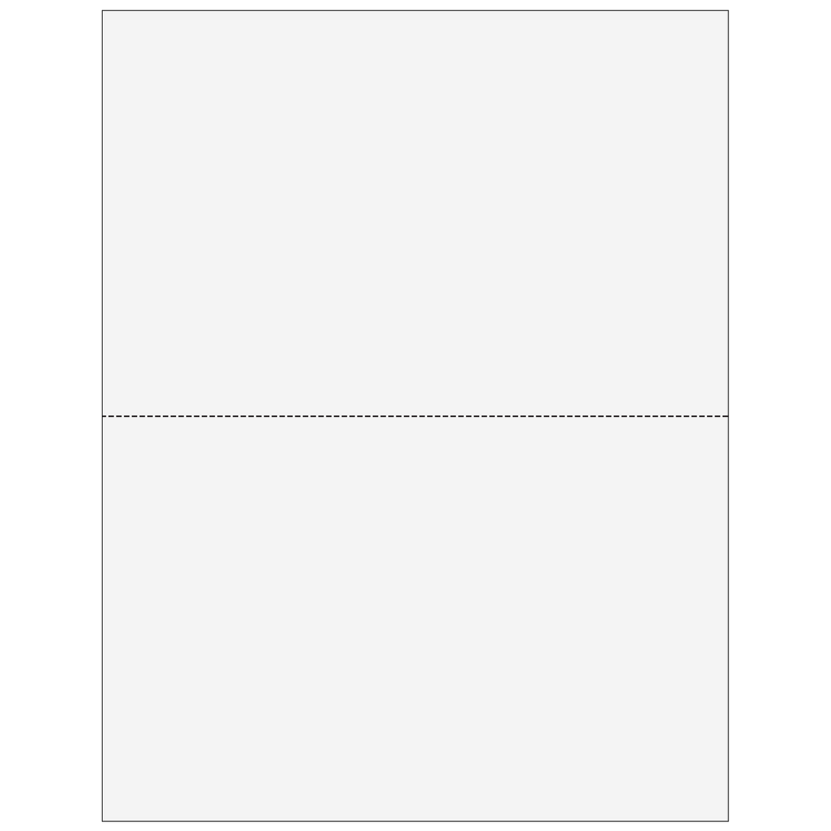 2up Blank W-2 Form (with Employee Instructions)